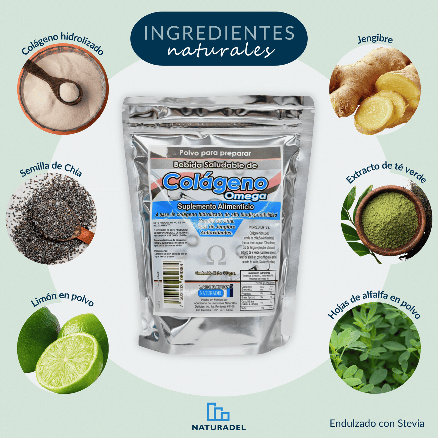 Colágeno Omega - 300 g