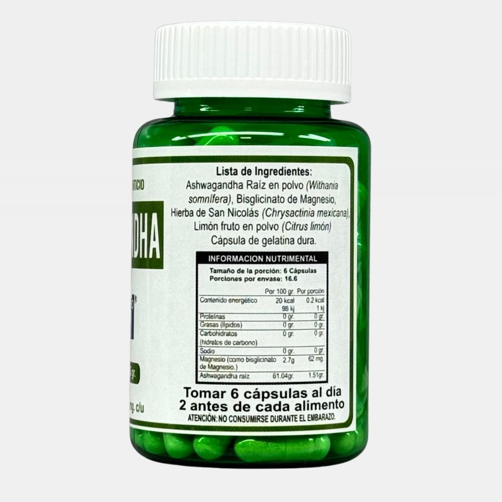 Ashwagandha 250 mg - 100 Cápsulas