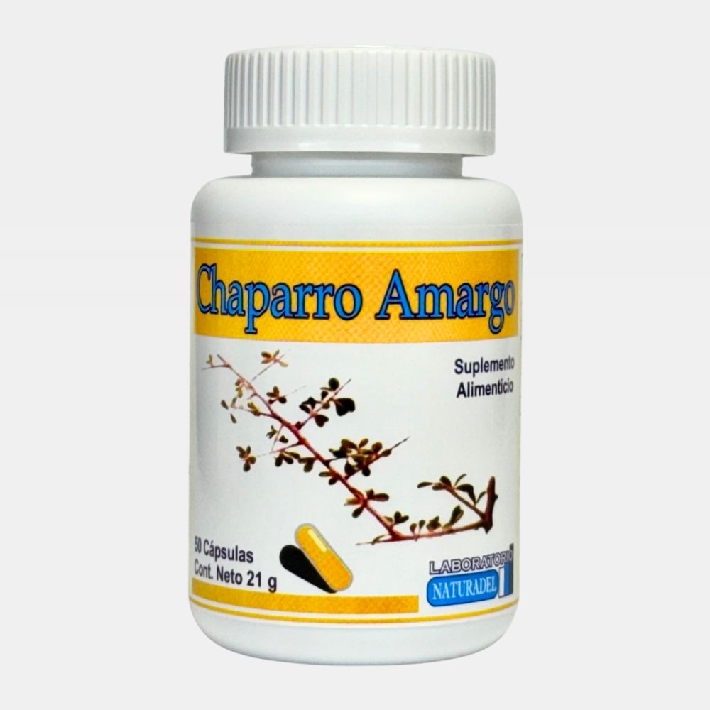 Chaparro Amargo - 50 Cápsulas