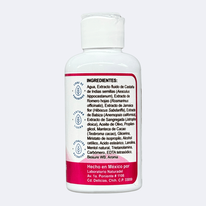 Crema para piernas a base de extractos botánicos - Castaña de Indias - 120 g