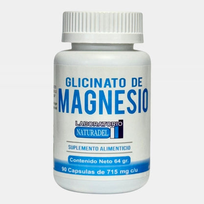 Glicinato de Magnesio 369 mg - 90 Cápsulas