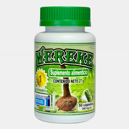 Wereke 50 Cápsulas - Potenciado con Ácido Alfa Lipoico